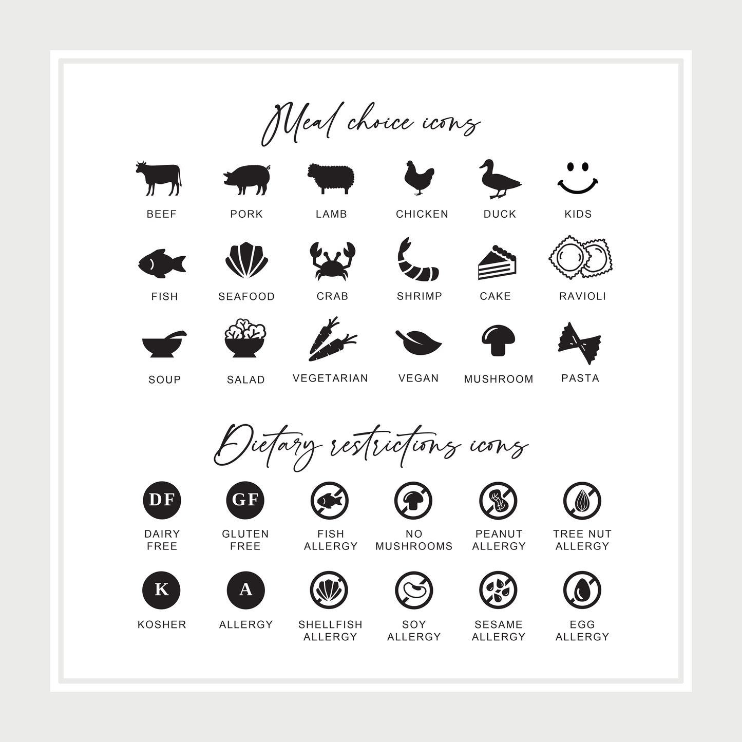 Party Place Cards