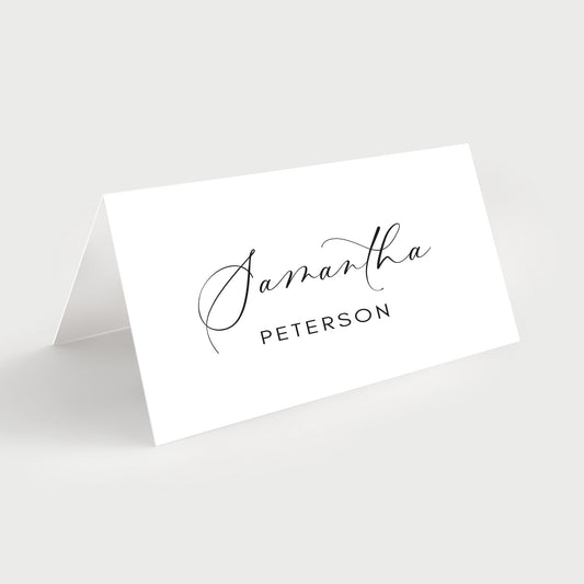 Simple Place Cards