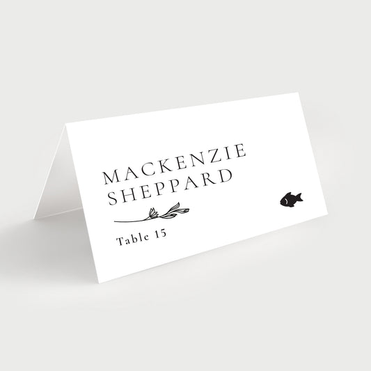 Rustic Place Cards