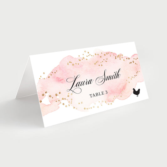 quinceanera name place cards